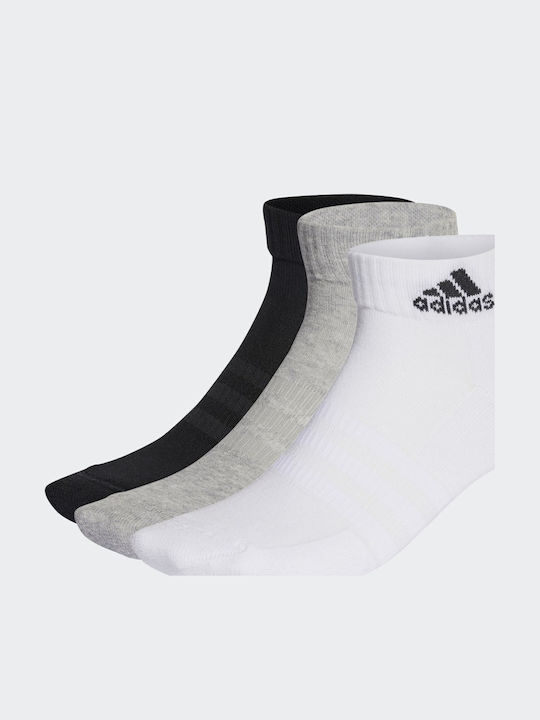 adidas Cushioned Athletic Socks Multicolour 3 Pairs