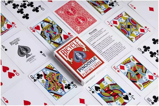 Bicycle Rider Back Set Playing Cards Plastic for Poker Red