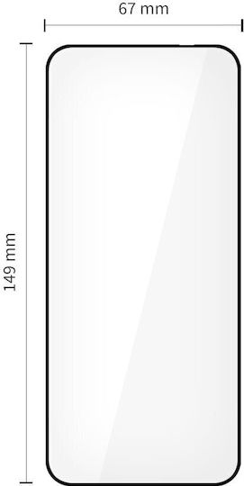 Tech-Protect Glass Fit+ 2.5D Tempered Glass 2τμχ (Motorola Edge 50 Neo / 60 Neo)
