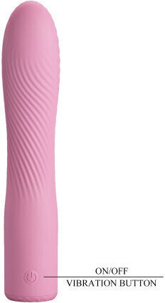 Pretty Love Kissel Clasic Vibrator 16cm Roz