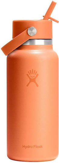Hydro Flask Μπουκάλι Θερμός Ανοξείδωτο 945ml Nectar με Καλαμάκι