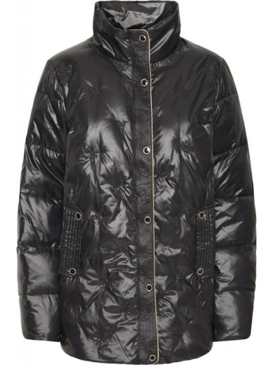 Women's Lifestyle Jacket for Winter Black