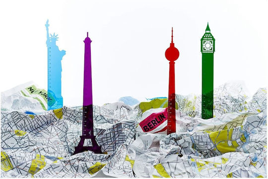 Cedon Πρωτότυπος Χάρακας 20cm Eiffel Tower