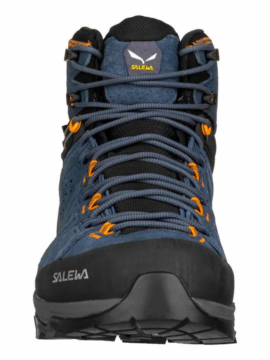Salewa ALP Trainer 2 Ανδρικά Ορειβατικά Μποτάκια Αδιάβροχα με Μεμβράνη Gore-Tex Μπλε