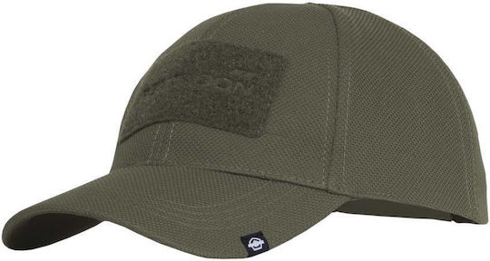 Pentagon Nest BB Cap Jagdhut Jockey Grün
