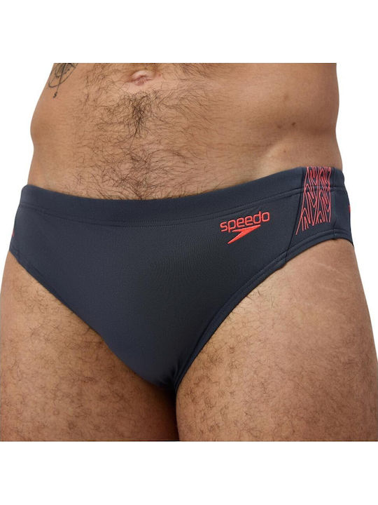 Mens Hyperboom Splice Herren Badebekleidung Slip Gray