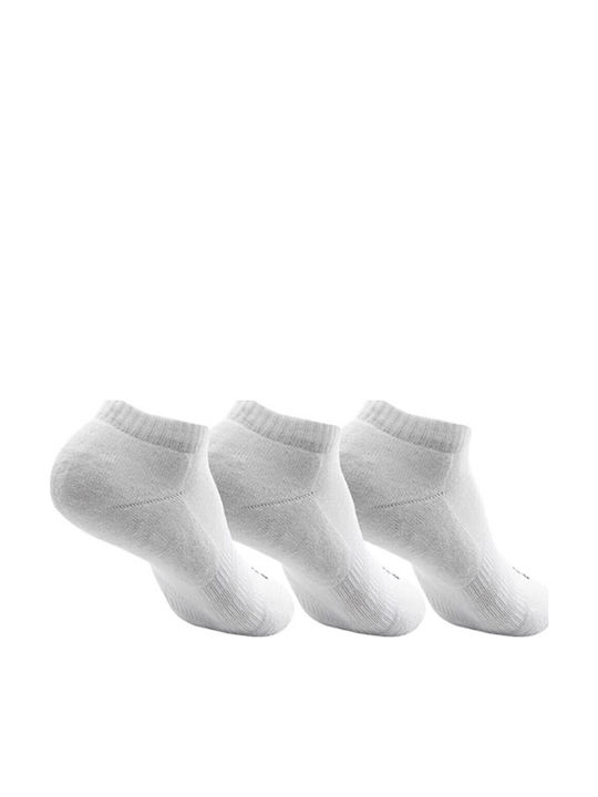 adidas Cushioned Αθλητικές Κάλτσες Λευκές 3 Ζεύγη