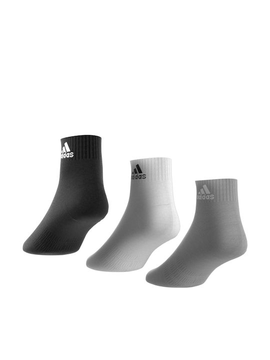 adidas Thin and Light Running Κάλτσες Πολύχρωμες 3 Ζεύγη