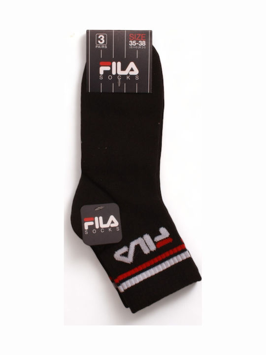 FILA Unique Urban Αθλητικές Κάλτσες Πολύχρωμες 3 Ζεύγη
