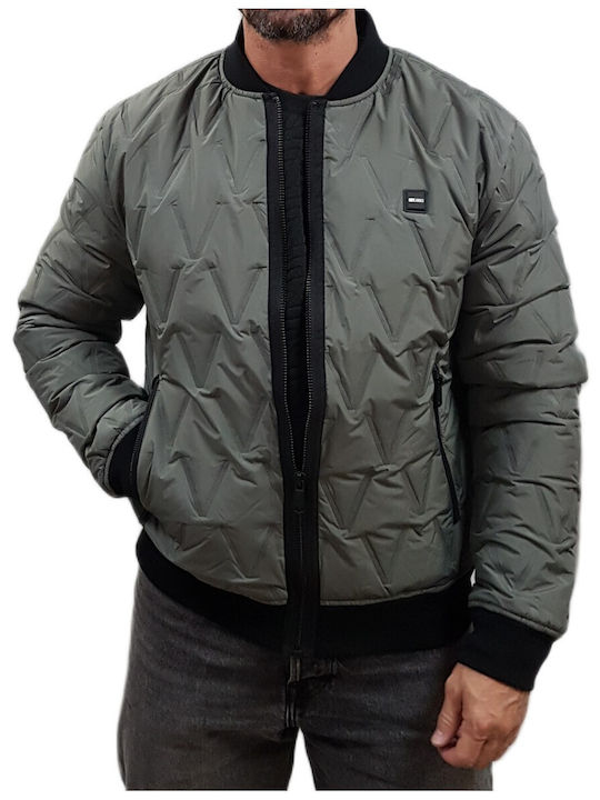 Indicode Μπουφάν Bomber Castor Grey, Gray