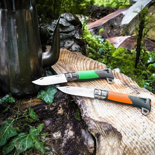 Opinel No.12 Cuțit De Buzunar De Supraviețuire Verde