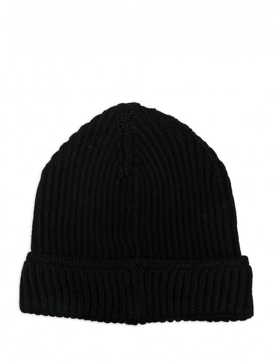 Beanie Unisex Beanie Gestrickt in Schwarz Farbe