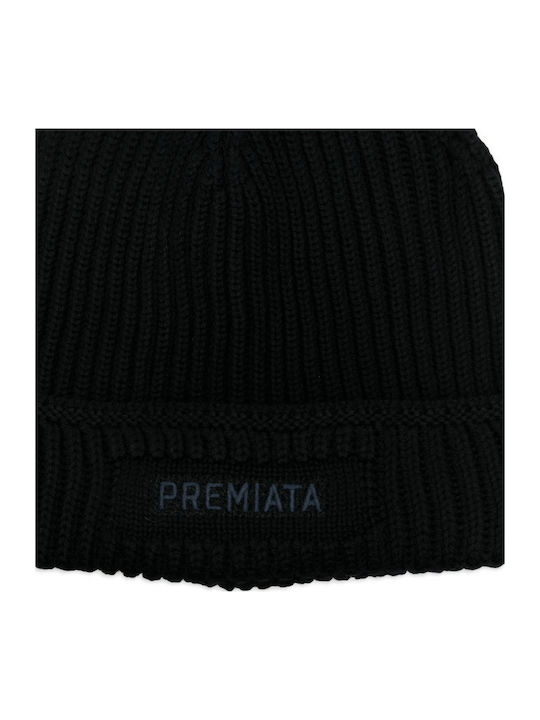 Beanie Unisex Beanie Gestrickt in Schwarz Farbe