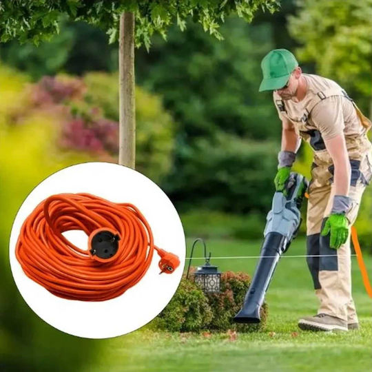 Uncle George Extension Cable Cord 5m Orange