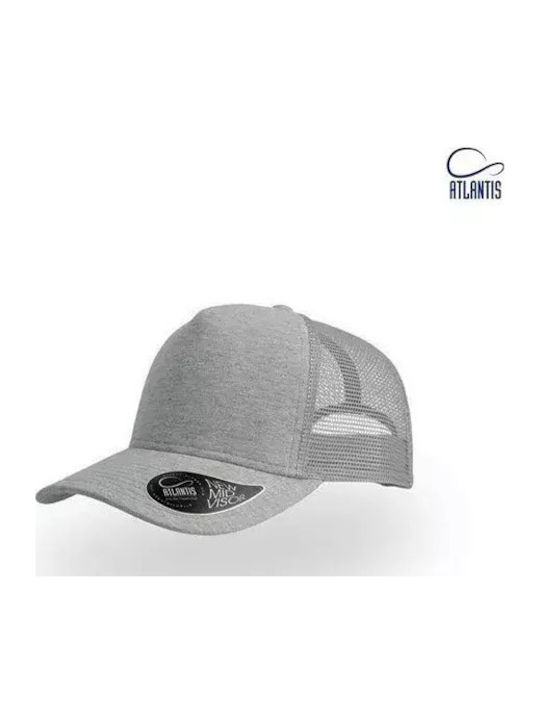 Atlantis Rapper Jersey Five-Leaf Hat Code Rapper Jersey Light Gray