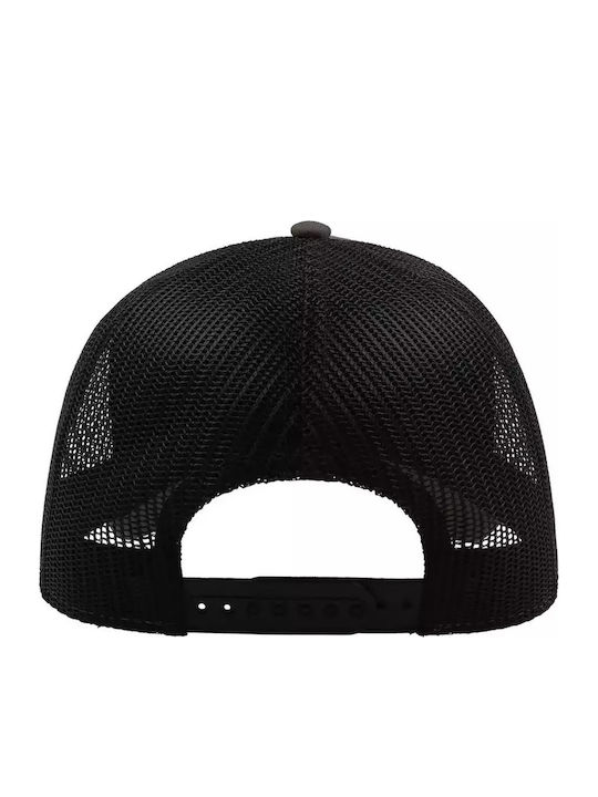 Atlantis Rapper Cotton Πεντάφυλλο Καπέλο Τζόκεϊ Κωδ Rapper Cotton Dark Grey Black