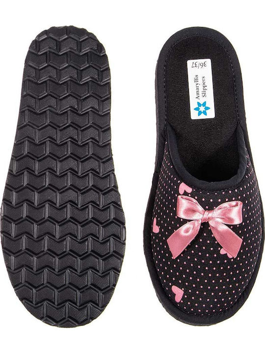 Winter Women's Slippers Black