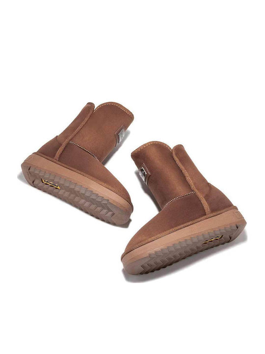 Nordic Women's Chelsea Ankle Boots Brown