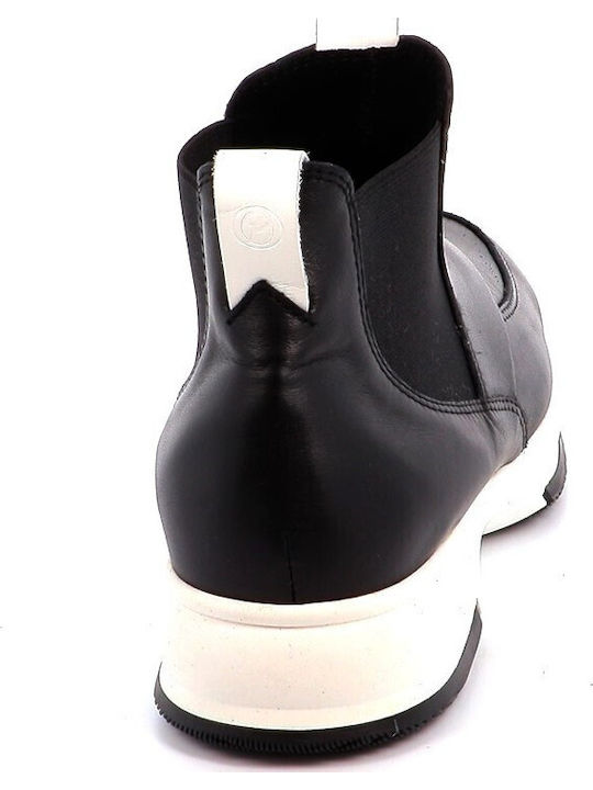 Leather Women's Chelsea Boots Black