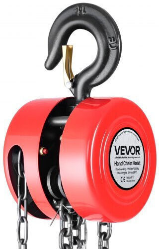 Vevor Kettenzug in Rot Color