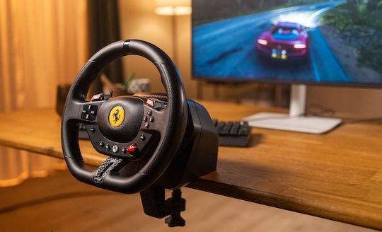 Thrustmaster T98 Ferrari 296 GTS Τιμονιέρα με Πετάλια για PC