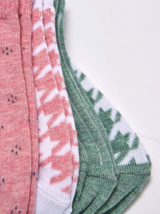 Admiral Kids' Socks Green 4 Pairs