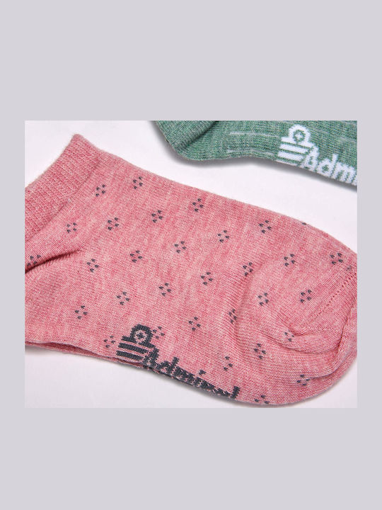 Admiral Kids' Socks Green 4 Pairs