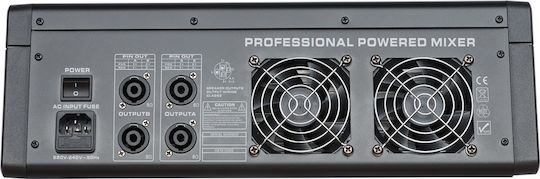 EuroDynamic AMP-8P Самоусилващ Цифров Комбайнер 8 канала & Bluetooth