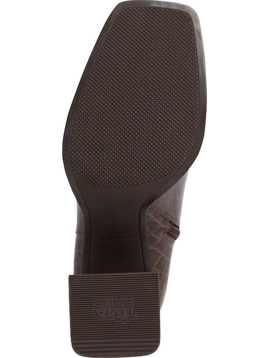 Stiefeletten Damen Braun