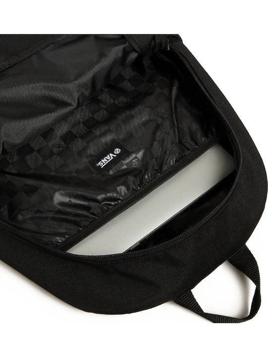 Vans Ученическа Раница Гимназия с Джоб за Бутилка Черна 22л 30.5 x 12 x 42см