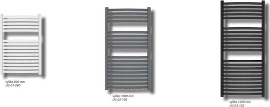 Invena Towel Rail Bathroom 1000x540 Black