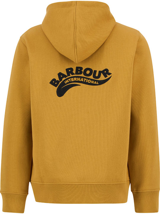 Barbour Donnington Ζακέτα Καφέ με Κουκούλα