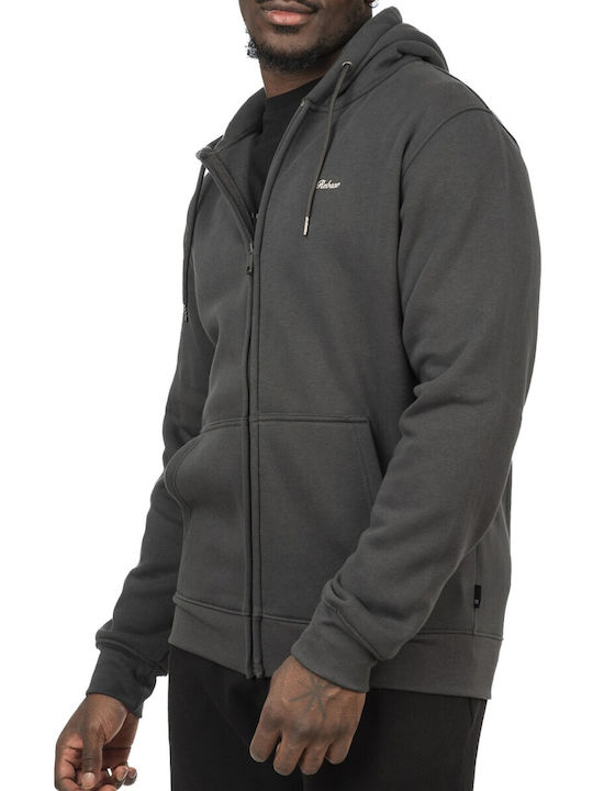 Cardigan With Hood Anthracite Charcoal