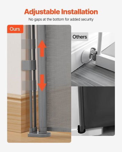 Vevor Door Dog in Gray Color