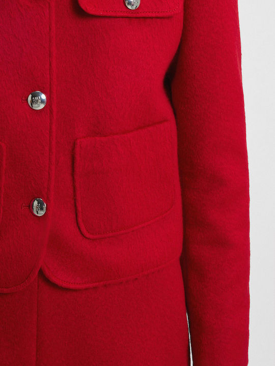 Hugo Agesia Short Women's Blazer Red