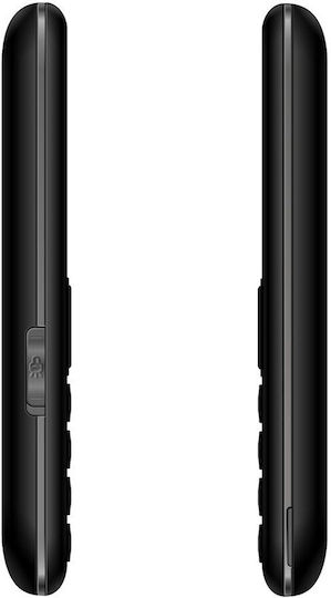 Evolveo EasyPhone XS Single SIM Мобилен Телефон с Големи Бутон Черен