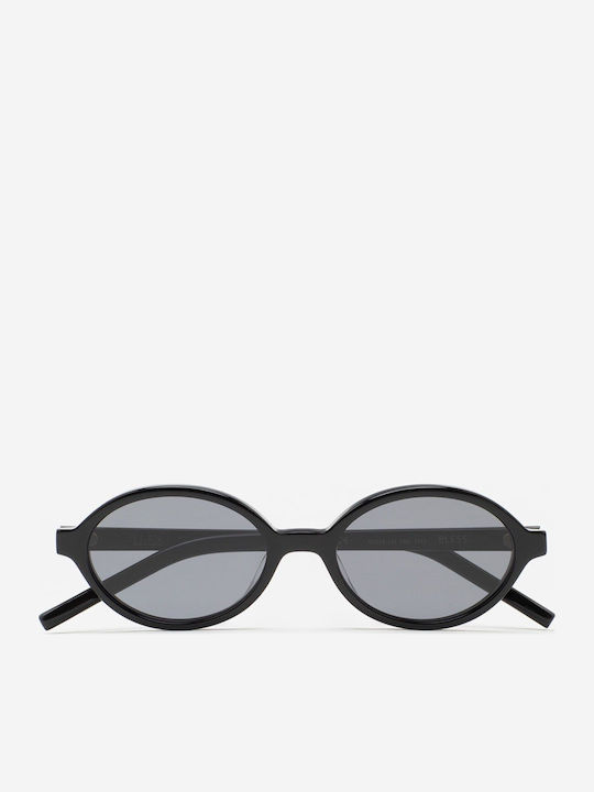 Kaleos C001 Women's Sunglasses with Black Plastic Frame and Gray Lens BLESS 1