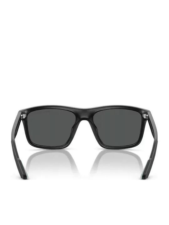 Armani Exchange Ανδρικά Γυαλιά Ηλίου με Μαύρο Κοκκάλινο Σκελετό και Γκρι Φακό AX4149SU 805887