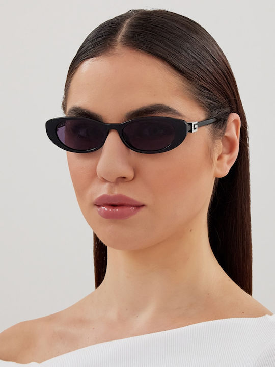 Gucci Women's Sunglasses with Black Plastic Frame and Black Lens GG1680S 002  | Skroutz.mt