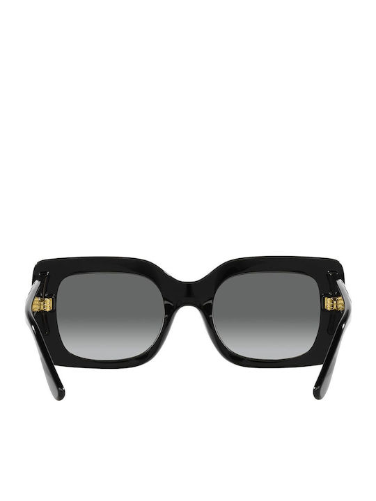 Vogue Women Sunglasses with Black Horn-Rimmed Frame and Grey Gradient Lens VO5481S W44/11