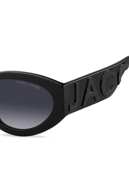 Marc Jacobs Damen Sonnenbrille mit Schwarz Kunststoff Gestell und Schwarz Verlaufsfarbe Linse MARC 694/G/S 08A