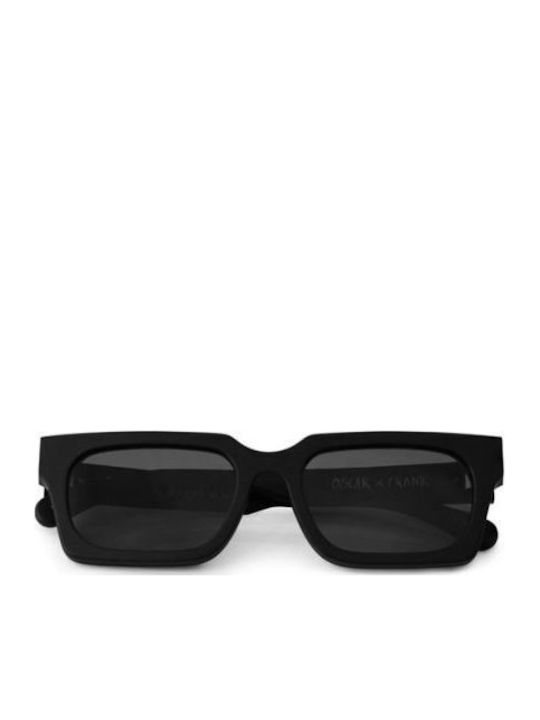 Oscar & Frank Ambassador Unisex Sunglasses with Plastic Frame Gloss Black