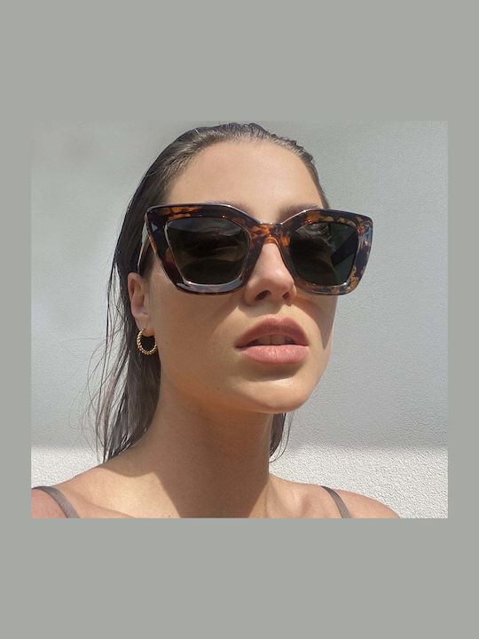 Meller Azalee Women's Sunglasses with Plastic Frame Tigris Olive AZ-TIGOLI