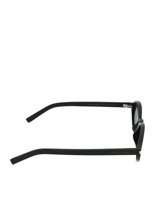 Ysl Unisex Sunglasses with Black Plastic Frame and Black Lens SL751 JEANNE 001