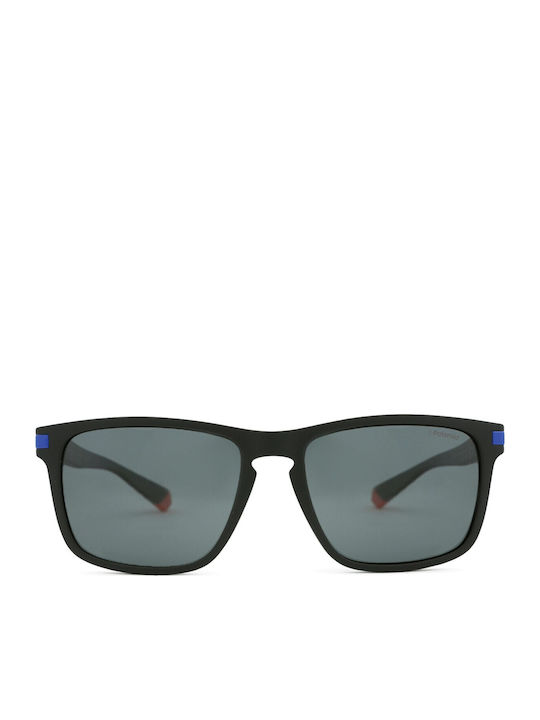Polaroid Unisex Ochelari De Soare Cu Ramă Neagră Din Plastic Și Lentile Gri Polarized PLD2088/S 0VK/M9