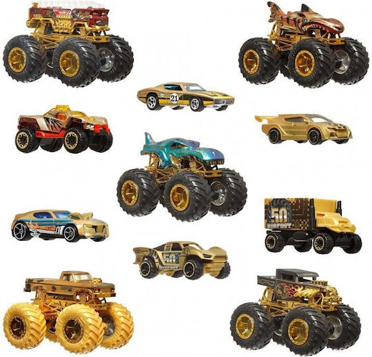 Hot Wheels Monstertrucks Trophy Champions Collection Jdw07