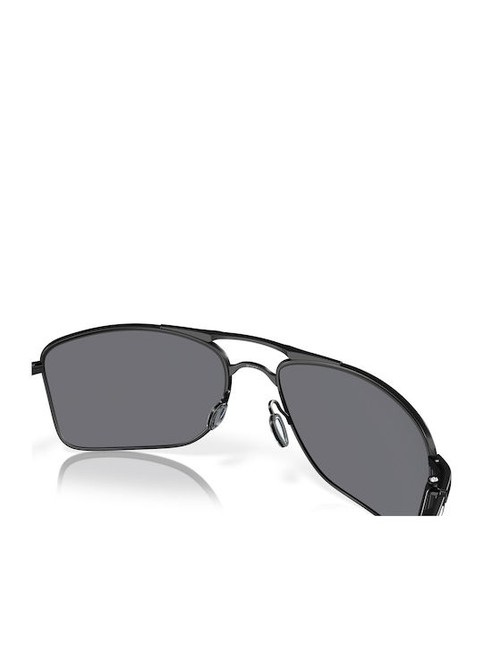 Oakley Gauge 8 Мъжки Слънчеви Очила с Черна Метална Рамка и Черни Стъкла OO4124-01