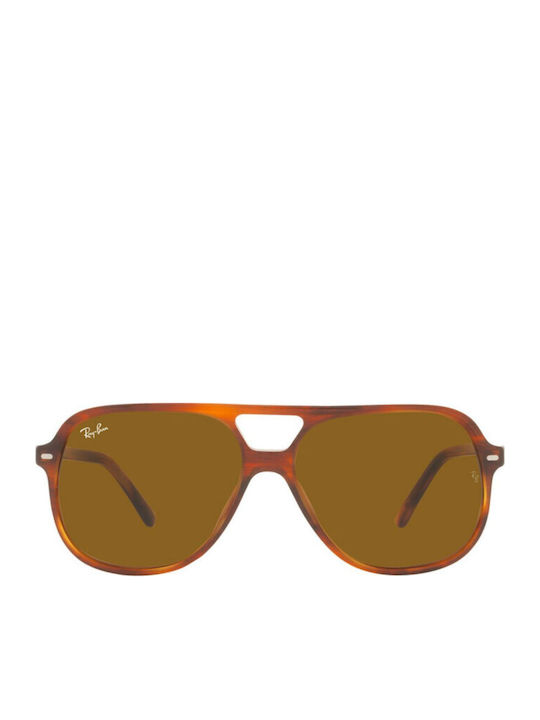 Ray Ban Bărbătești Ochelari de soare cu Maro Tortoise Cadru și Maro Lentilă RB2198 954/33