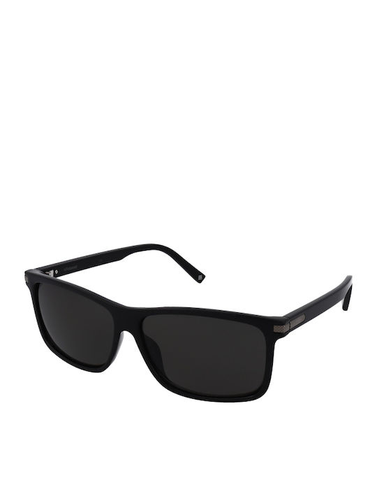 Polaroid Ochelari De Soare Pentru Bărbați Cu Ramă Neagră Din Plastic Și Lentile Gri Polarized PLD2075/S/X 807/M9