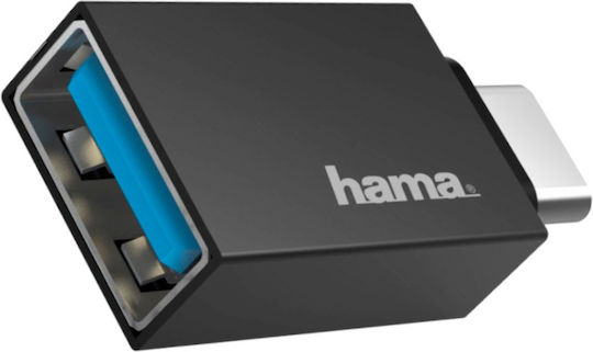 HAMA Converter USB-C male to USB-A female 1pcs 00200311